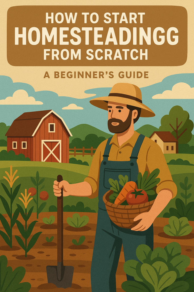 How to Start Homesteading from Scratch: A Beginner’s Guide