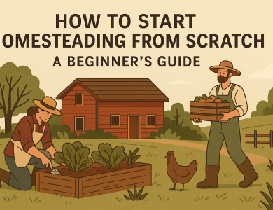 How to Start Homesteading from Scratch: A Beginner’s Guide
