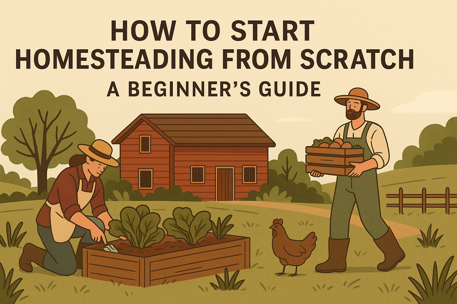 How to Start Homesteading from Scratch: A Beginner’s Guide