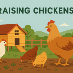 How to raise chickens for eggs and meat