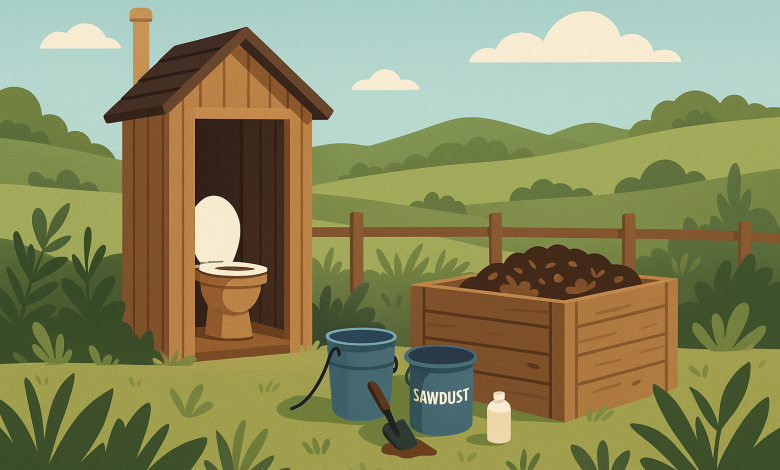 how to build an off-grid toilet 2025