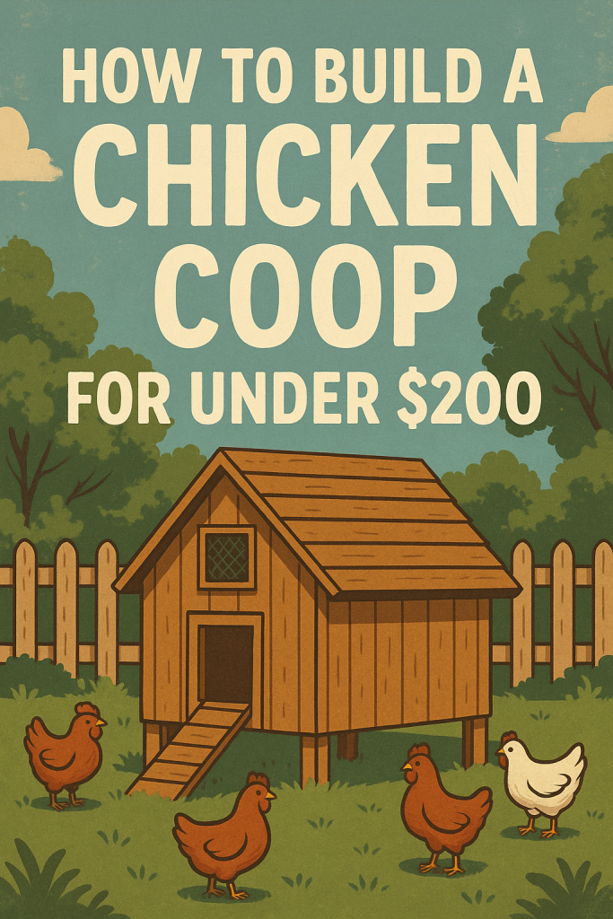 How to build a chicken coop for under 0: simple DIY guide for beginners