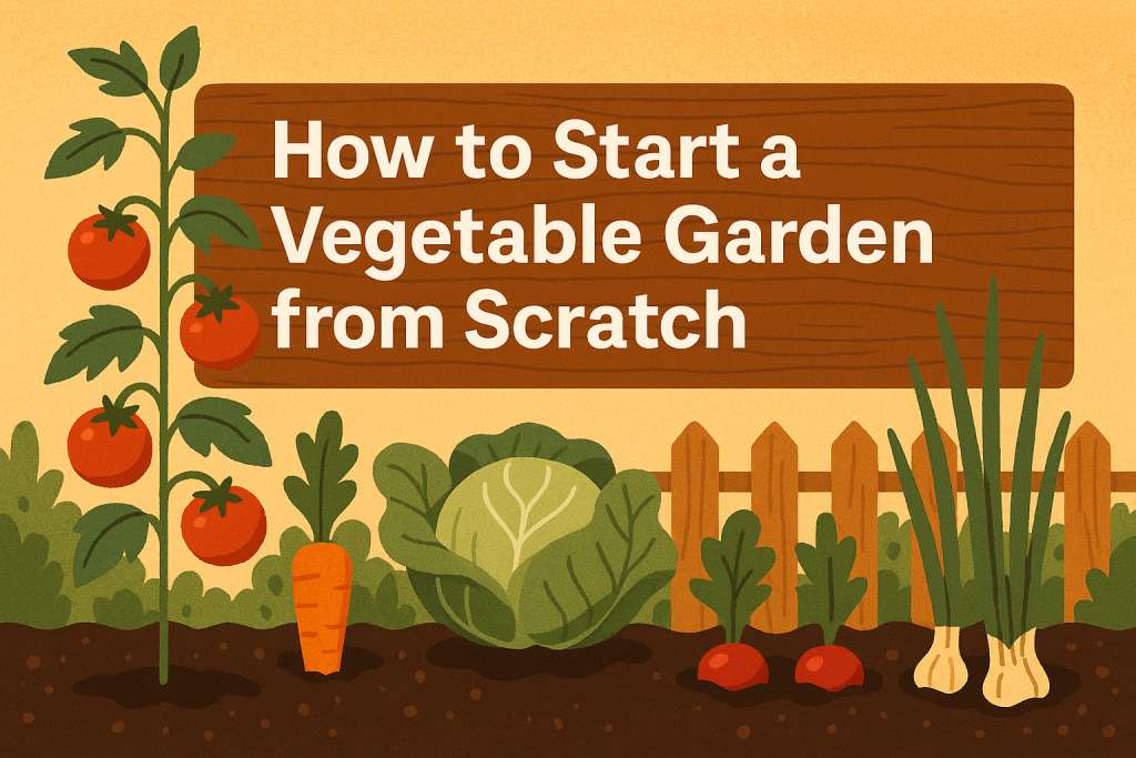 How to grow food at home 2025
