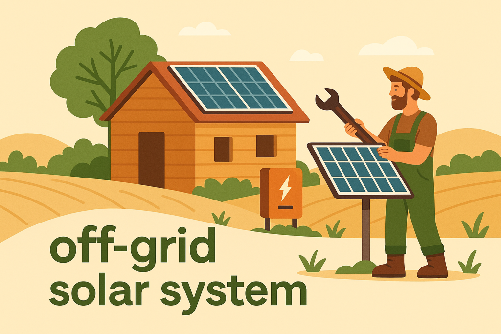 Off-grid solar system setup guide (2025): complete cost, components & DIY plans