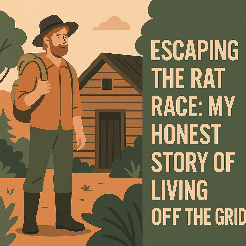 My first steps toward off-grid living
