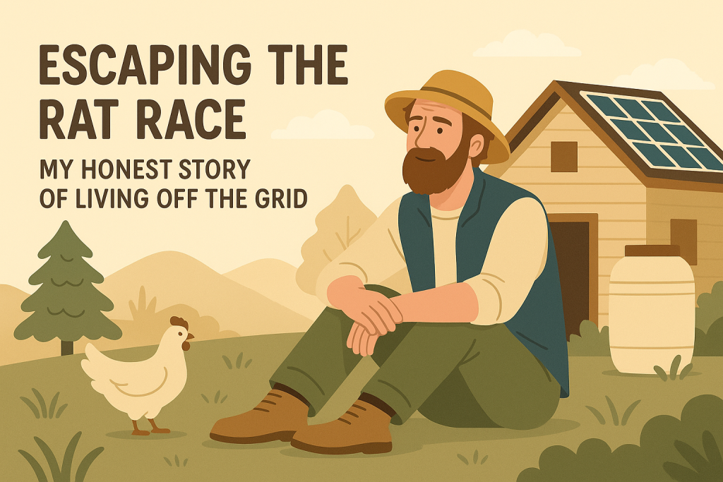 Escaping the rat race: My honest story of living off the grid
