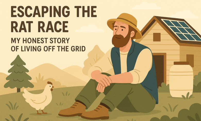 Escaping the rat race: My honest story of living off the grid