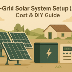 Off-grid solar system setup (2025): cost & DIY guide