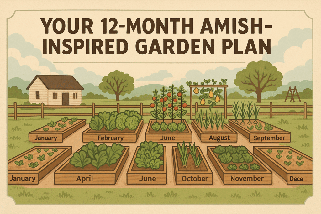 Amish secret to growing a year of food in small spaces