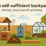 The self sufficient backyard: Kitchen, food, and off-grid living