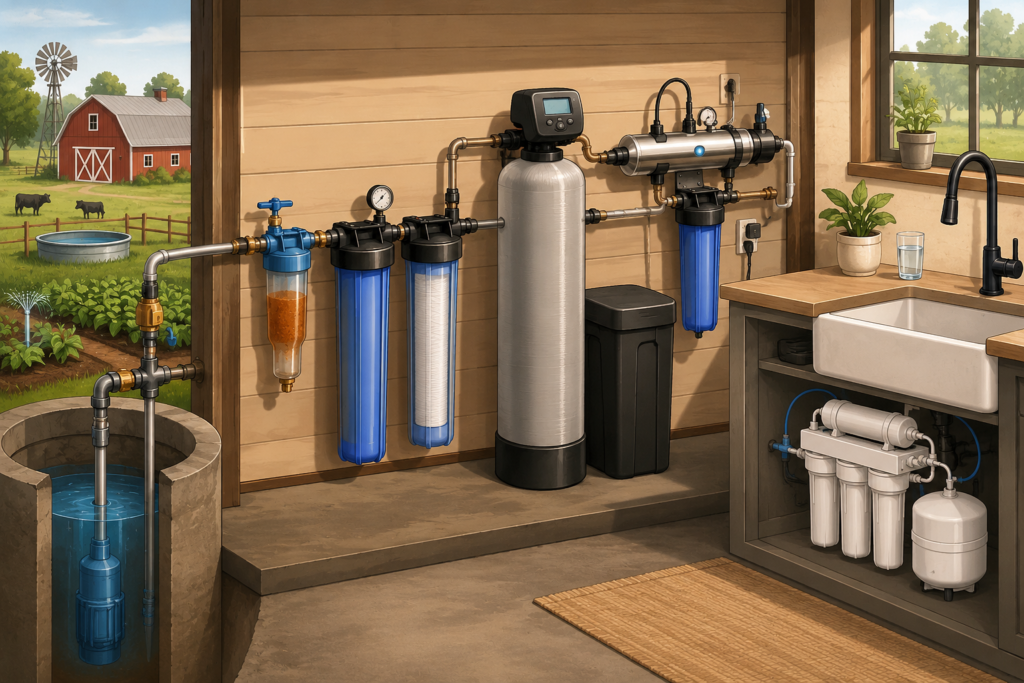 Common Well Water Problems and What Fixes Them